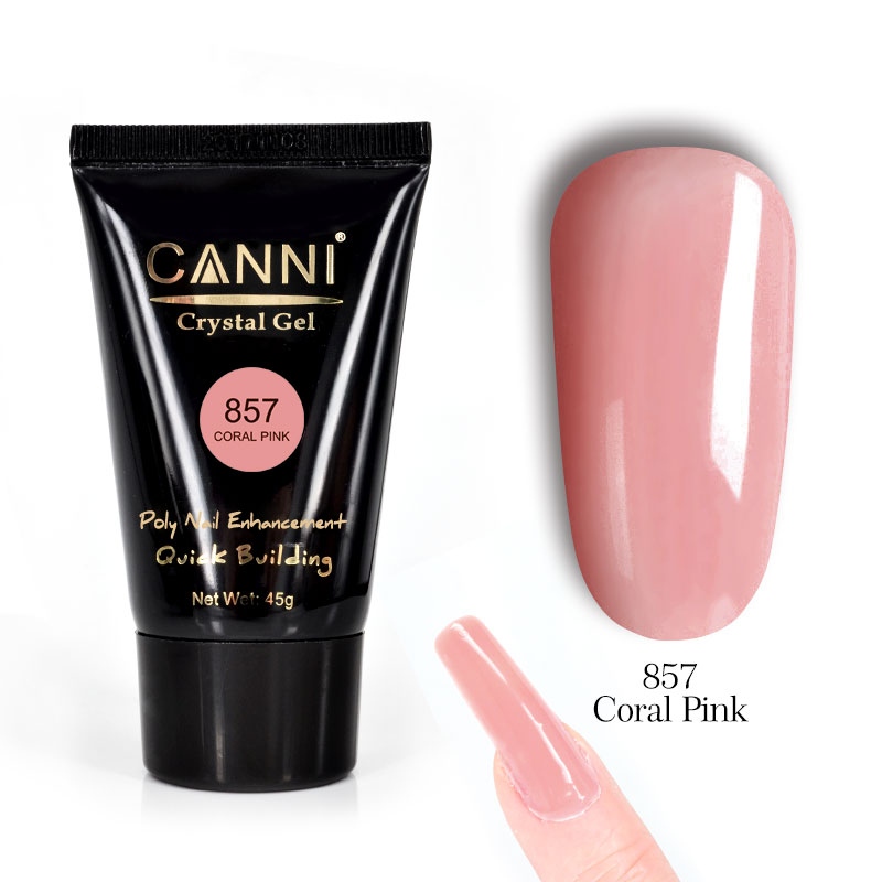 Polygel CANNI 857 | Coral Pink nailsfirst.ro imagine noua